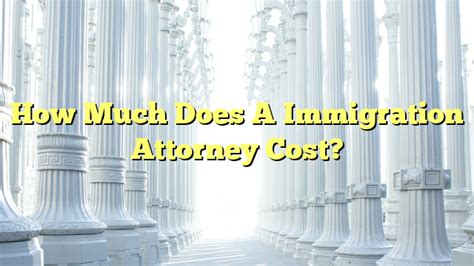 how much does an immigration lawyer cost for green card